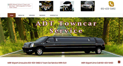 Desktop Screenshot of adttowncarservice.com